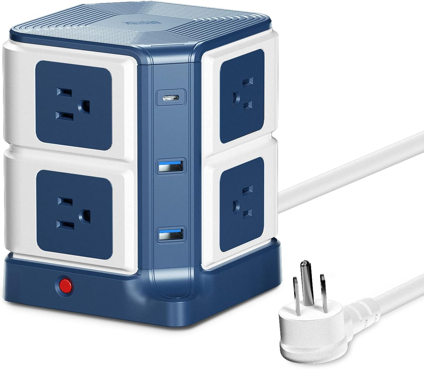 BESTEK 8-Outlet Surge Protector