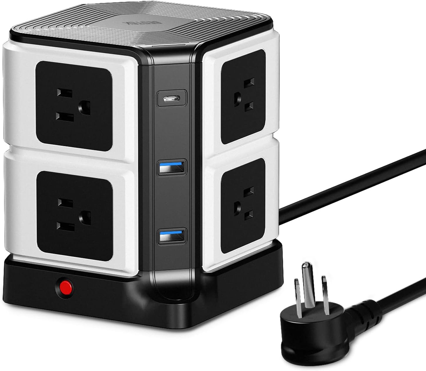 BESTEK 8-Outlet Surge Protector