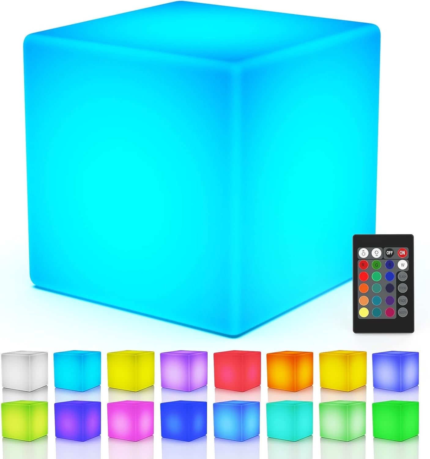 LOFTEK RGB LED Cube Night Light