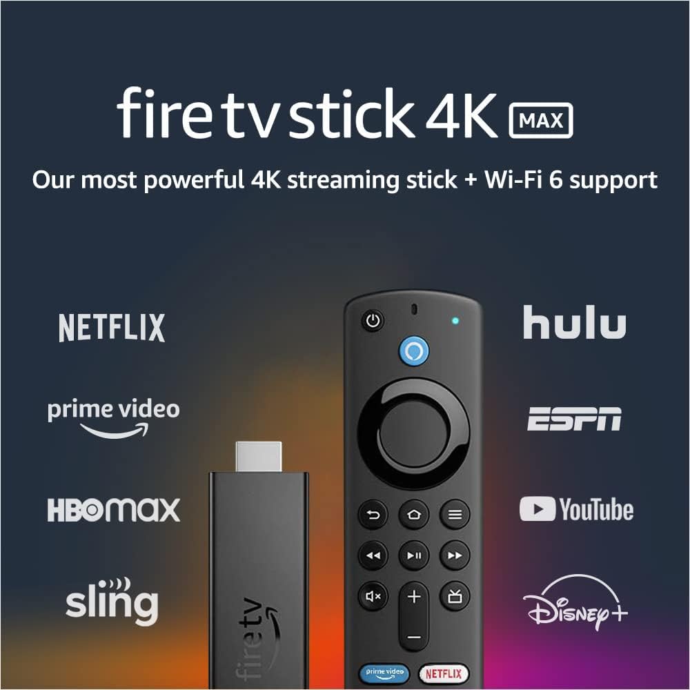 Fire TV Stick 4K Max Streaming Device