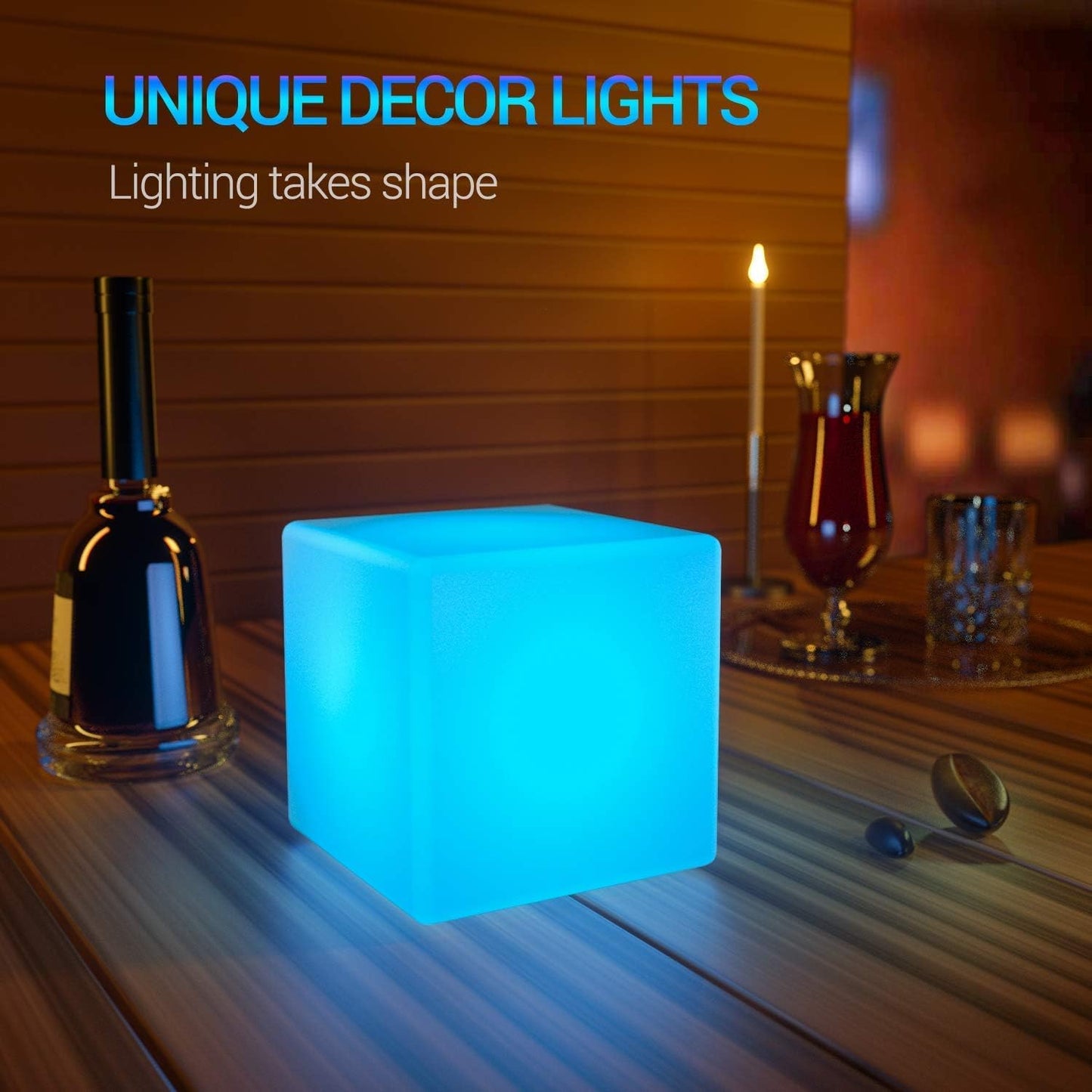 LOFTEK RGB LED Cube Night Light