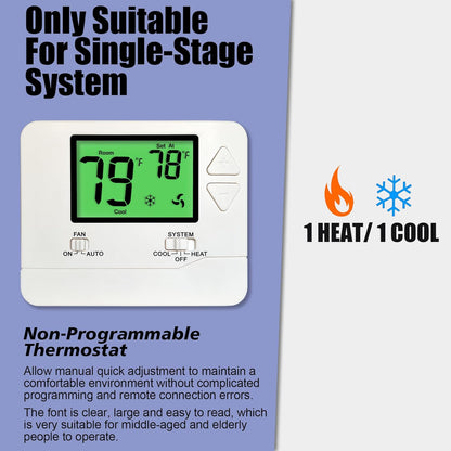 Heagstat H701 Non-Programmable Thermostat