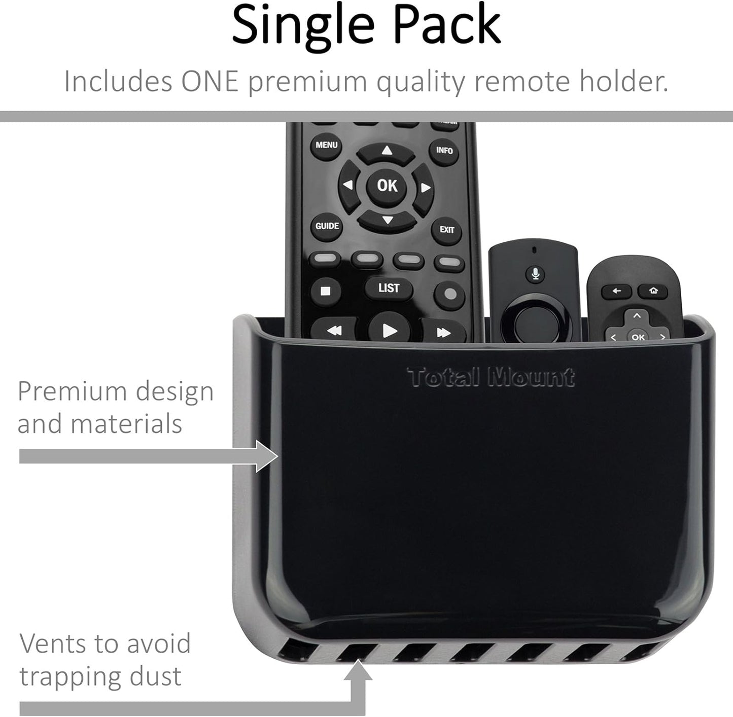 TotalMount Remote Control Holder