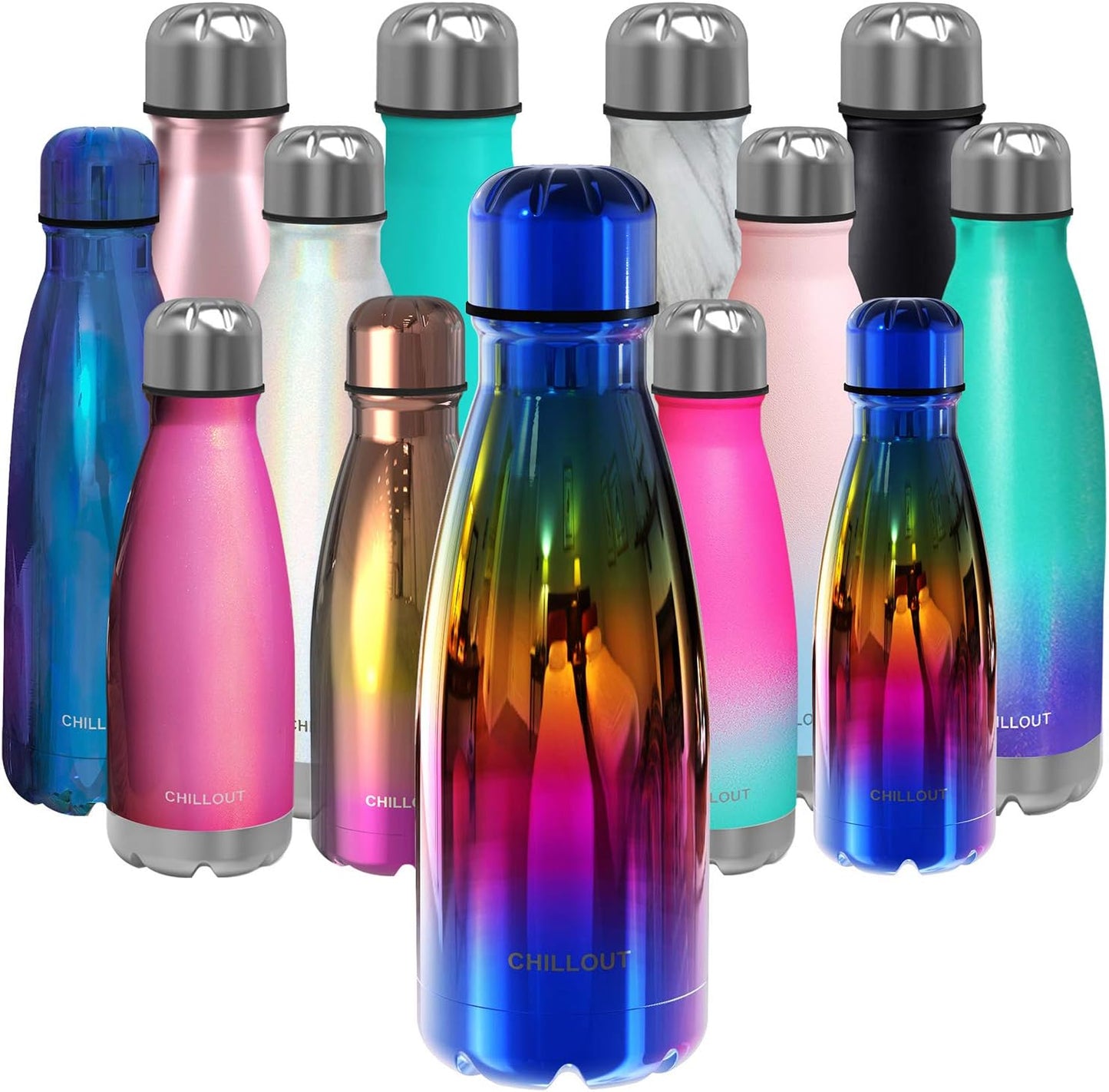 CHILLOUT LIFE Insulated Stainless Steel Water Bottle