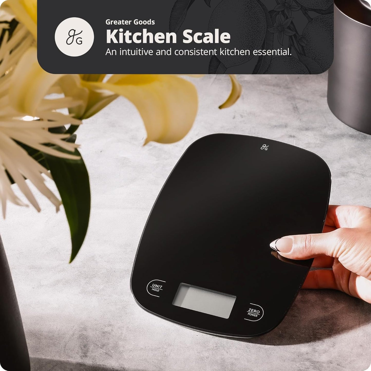 Greater Goods Digital Kitchen Scale