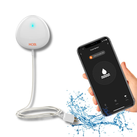 MOBI Smart Home 2.4Ghz Wifi Water Leak Sensor